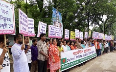 Demonstration in Bangladesh