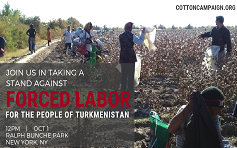 End forced labor in Turkmenistan